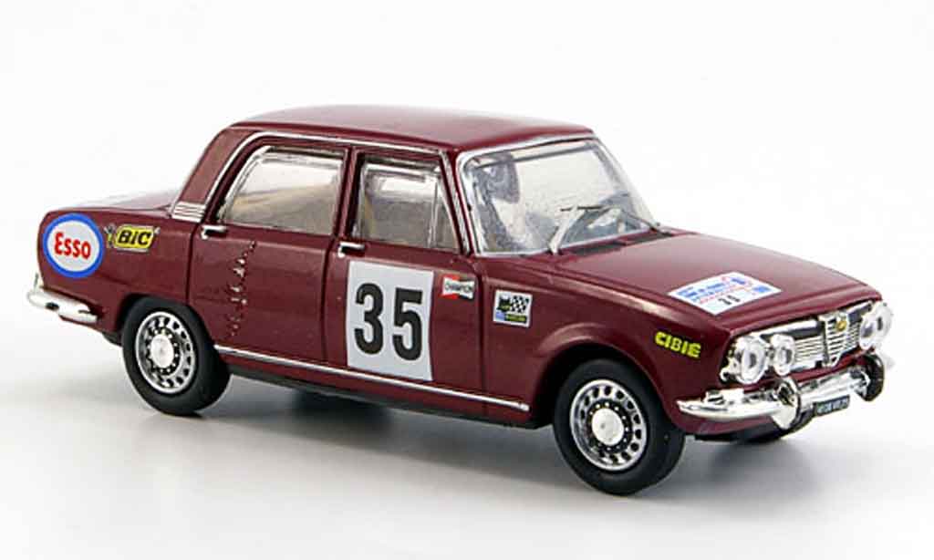 Alfa Romeo 1750 1/43 M4 sedan no.35 tour de france b quality 1969 modelauto