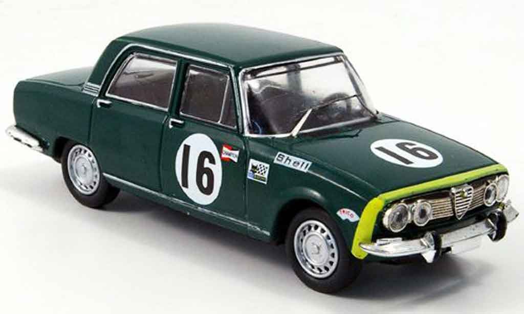 Alfa Romeo 1750 1/43 M4 sedan no.16 24h spa b quality 1968 modelauto