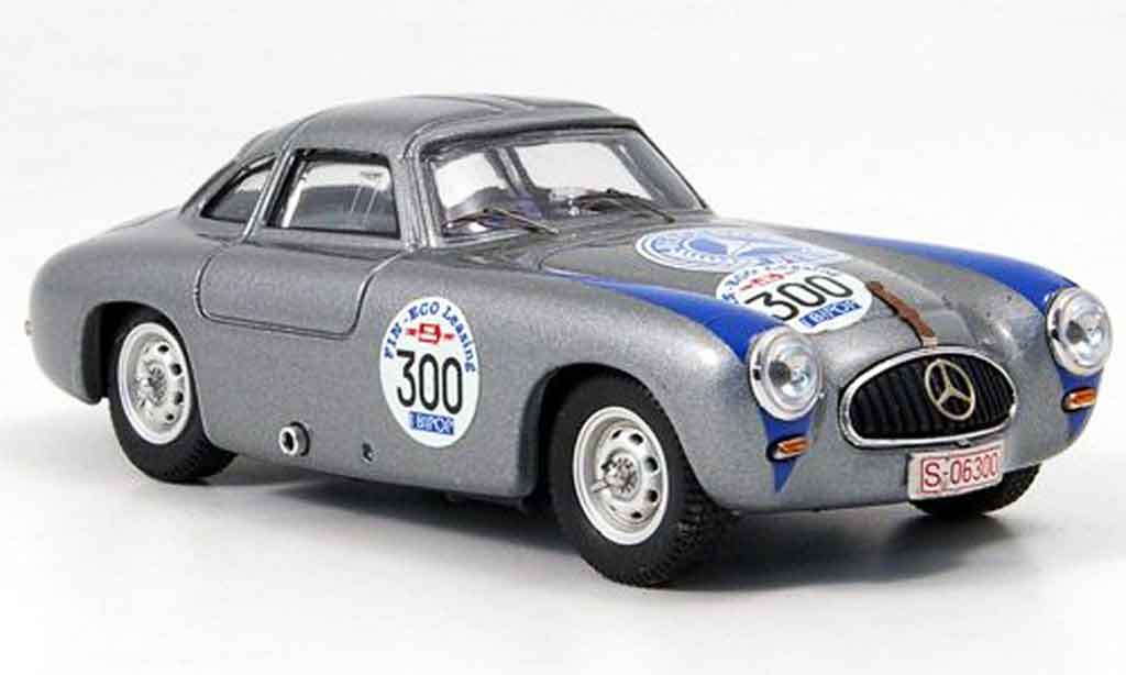 Mercedes 300 SL 1/43 Bang SL Coupe No. Mille Miglia Recall 1952 modelauto