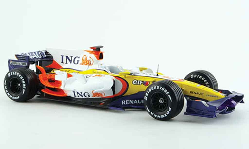 Renault F1 1/18 Norev r28 f1 team f.alonso 2008 modelauto