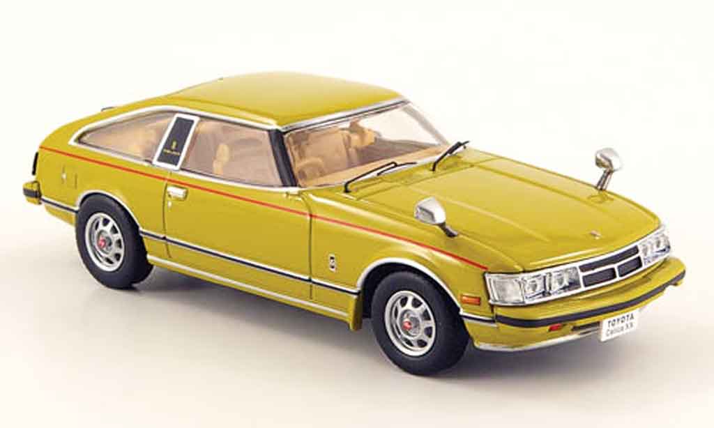 Toyota Celica 1/43 Norev geel 1978 modelauto