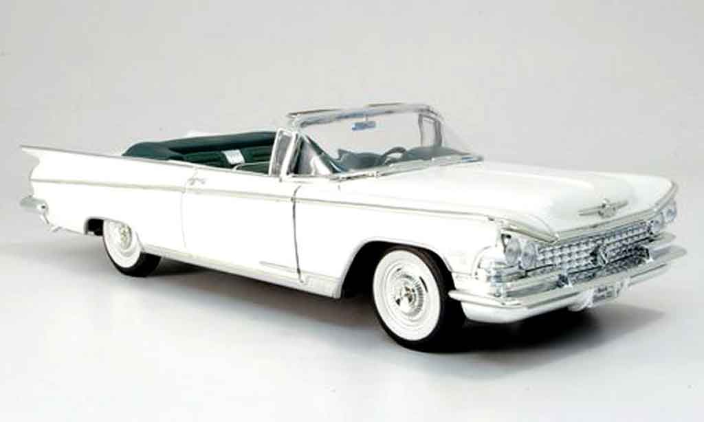Buick Electra 1/18 Yat Ming 225 cabriolet wit 1959 modelauto