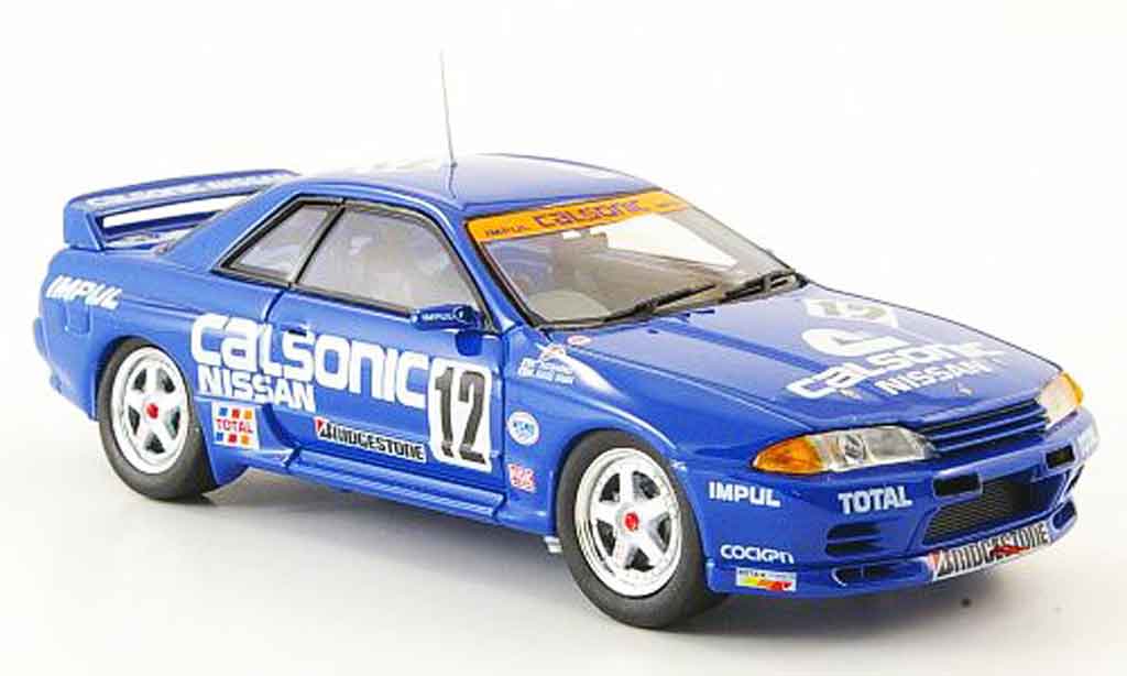 Nissan Skyline R32 1/43 Ebbro R32 GT R No.12 Calsonic Gruppe A 1993 modelauto