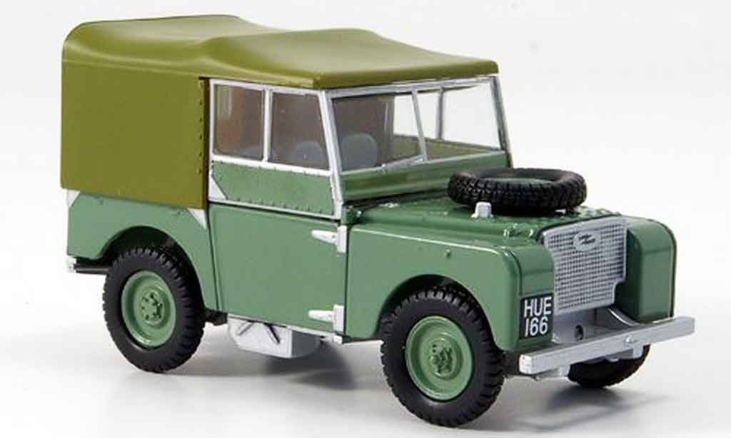 Land Rover 80 1/43 Oxford grun beige modelauto