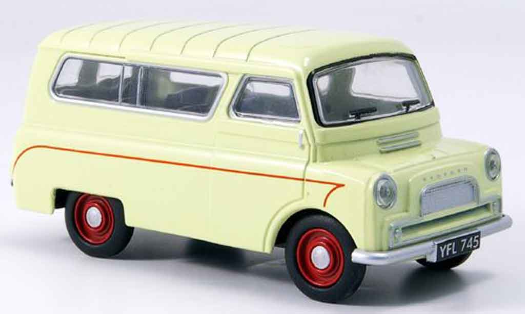 Bedford CA 1/43 Oxford Camper wit Minibus modelauto