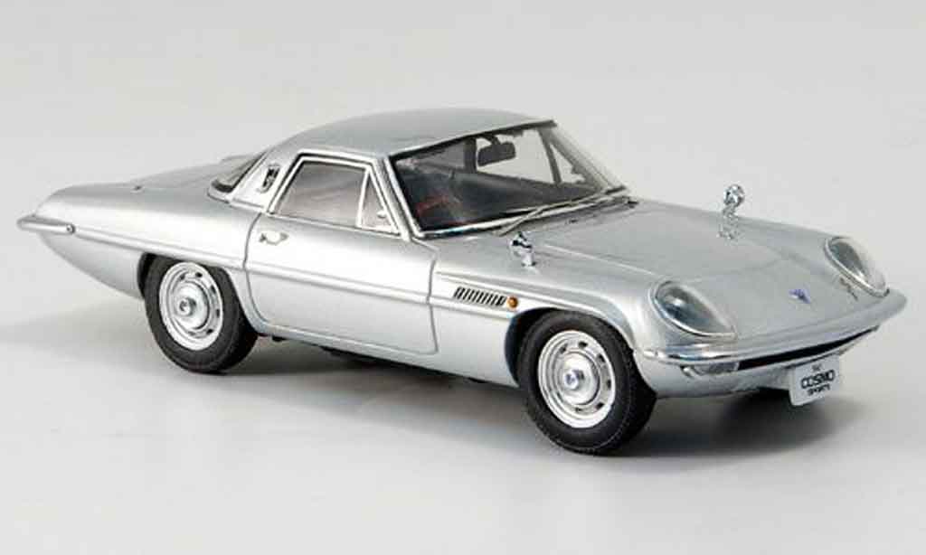 Mazda Cosmo 1/43 Ebbro Sports grijs metallic 1967 modelauto