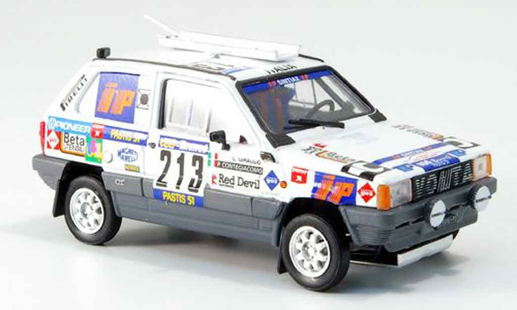 Fiat Panda 1/43 Brumm 4x4 No.213 Rallye Paris Dakar 1984 modelauto