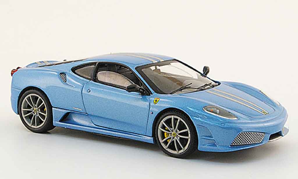 Ferrari F430 Scuderia 1/43 Hot Wheels Elite Scuderia blauw modelauto