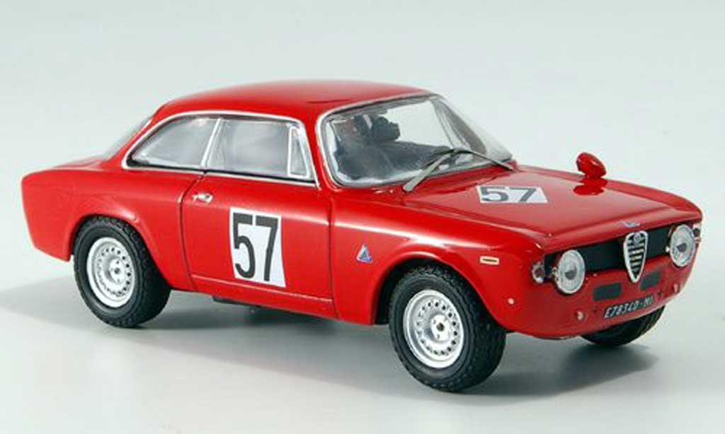 Alfa Romeo Giulia 1600 GTA 1/43 M4 1600 GTA No.57 T.Zeccoli Brunn 1969 modelauto