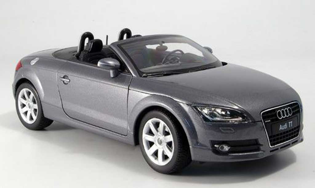 Audi TT Roadster 1/18 Welly Roadster grijs modelauto
