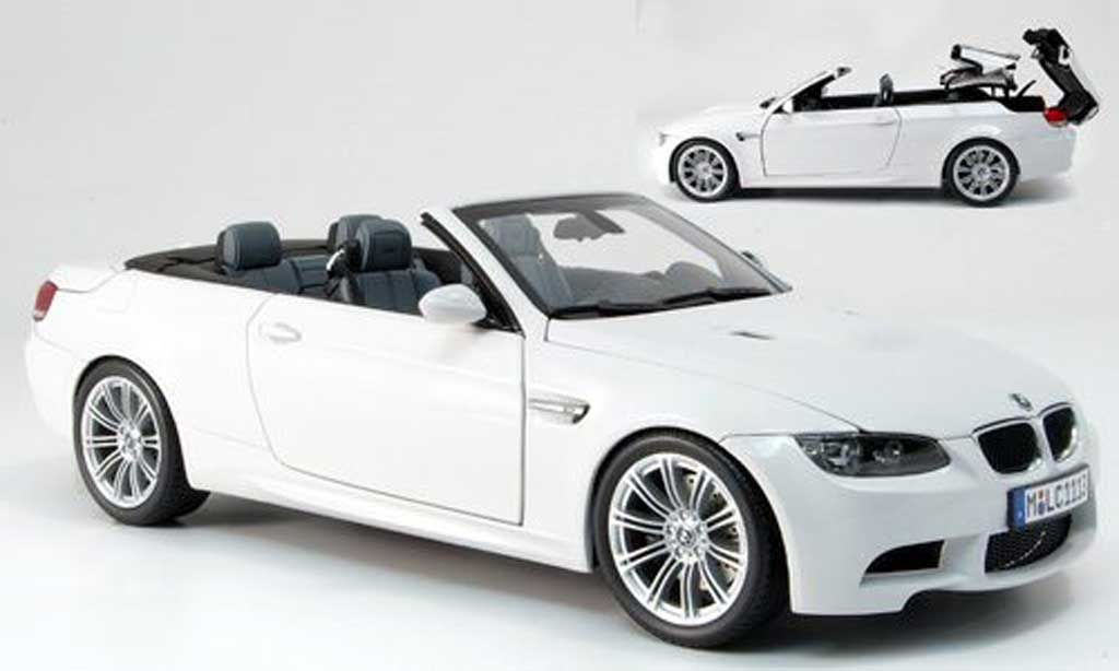 Bmw M3 E93 1/18 Kyosho E93 cabriolet wit modelauto