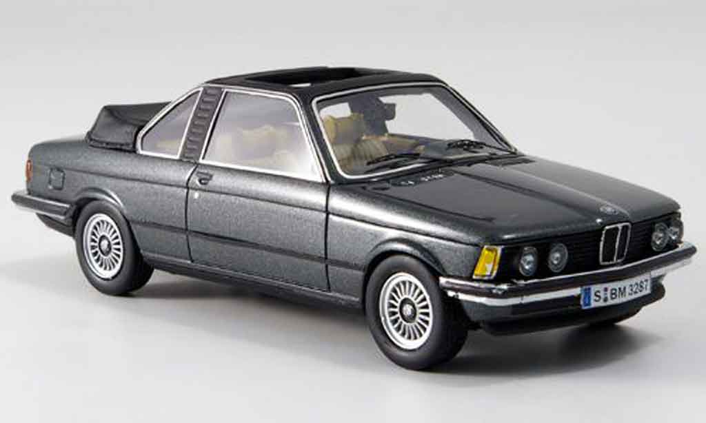 Bmw 320 E21 1/43 Neo E21 i (E 21) Baur Cabriolet grijs 1979 modelauto