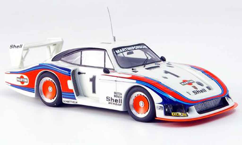 Porsche 935 1978 1/43 Look Smart 1978 Moby Dick No.1 Le Mans wit modelauto