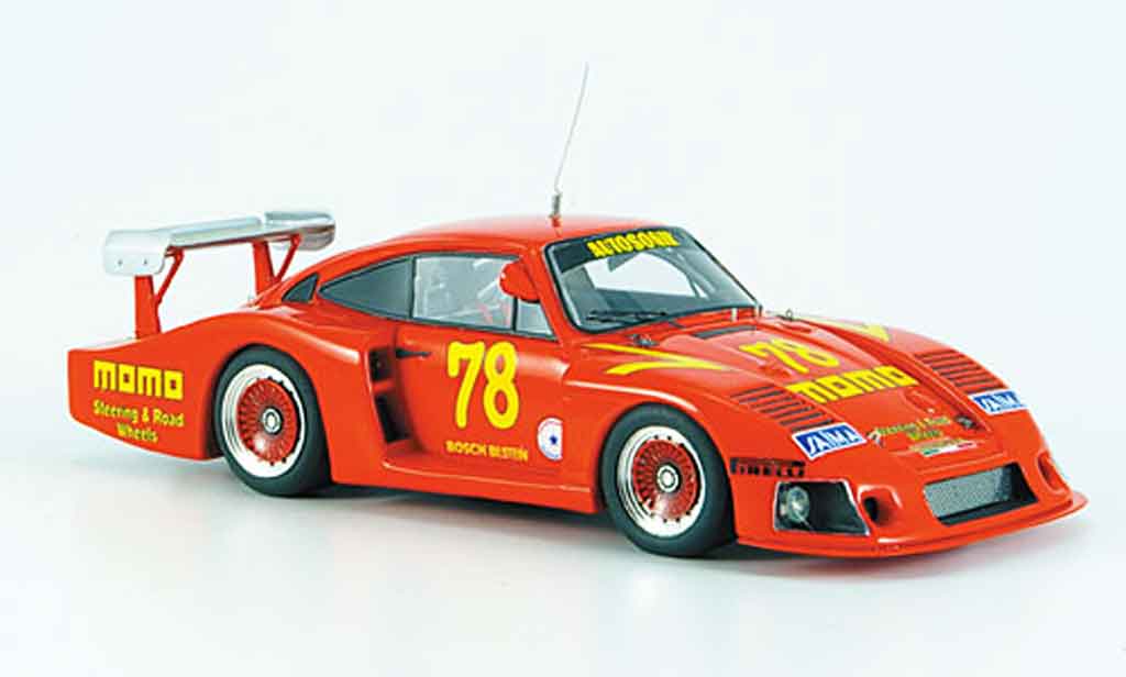 Porsche 935 1980 1/43 Look Smart 1980 Moby Dick No.78 Momo oranje modelauto