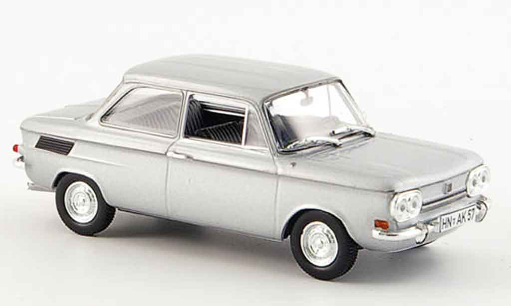NSU TT 1/43 Norev grijs 1969 modelauto