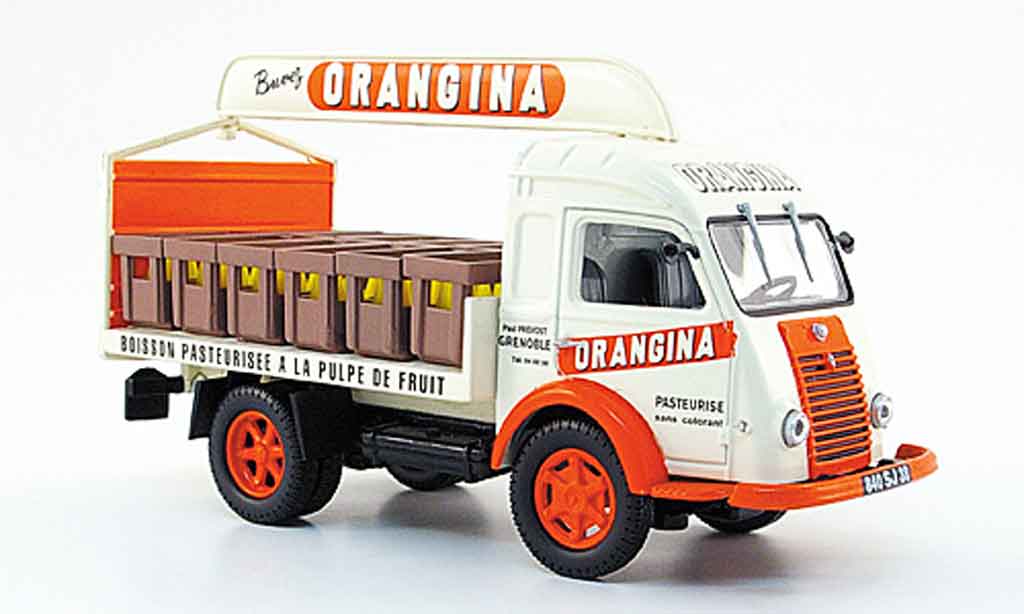 Renault Galion 1/43 Norev 2.5t getrankeaufbau orangina 1967 modelauto