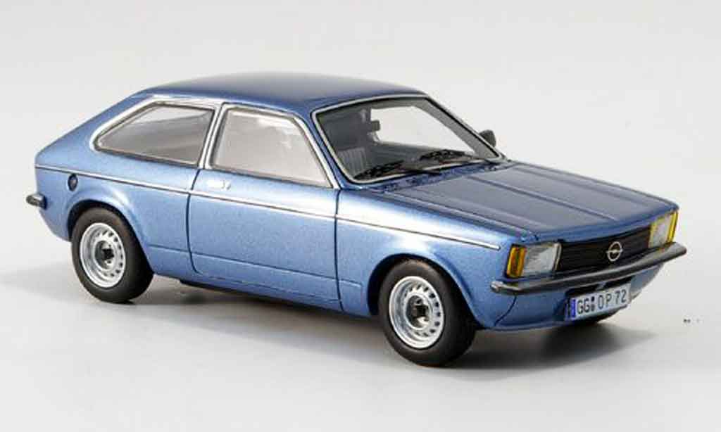 Opel Kadett C 1/43 Neo C city blauw 1978 modelauto