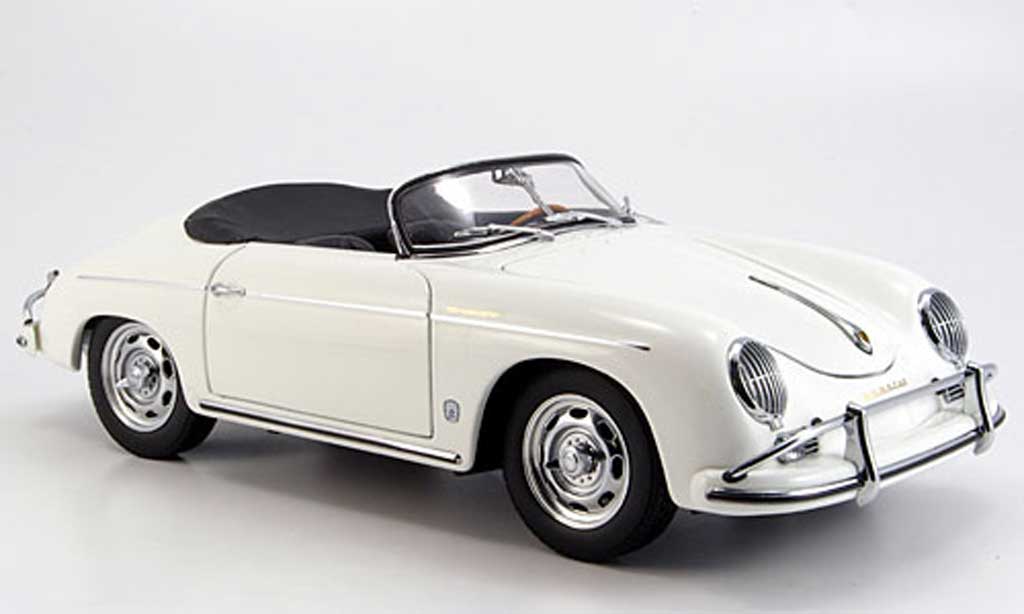 Porsche 356 1/18 Autoart A speedster wit modelauto