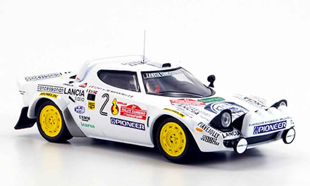 Lancia Stratos Rallye 1/43 IXO Rallye hf no.2 tony mannini sieger san remo 1979 modelauto