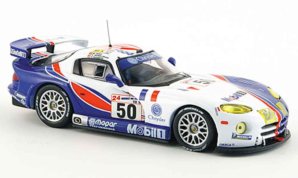 Dodge Viper GTS R 1/43 IXO GTS R No.50 Team Oreca Le Mans 1998 modelauto