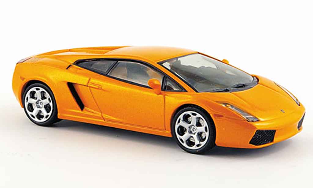 Lamborghini Gallardo 1/43 IXO oranje 2003 modelauto