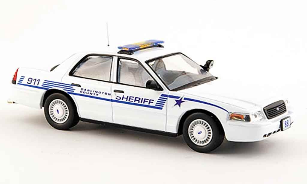 Ford Crown 1/43 IXO politieDarlington County Sheriff modelauto