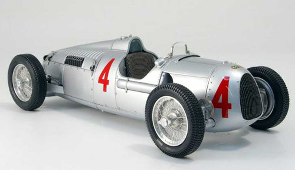 Auto Union Typ C 1/18 CMC no.4 pinkmeyer nurburgring 1936 modelauto