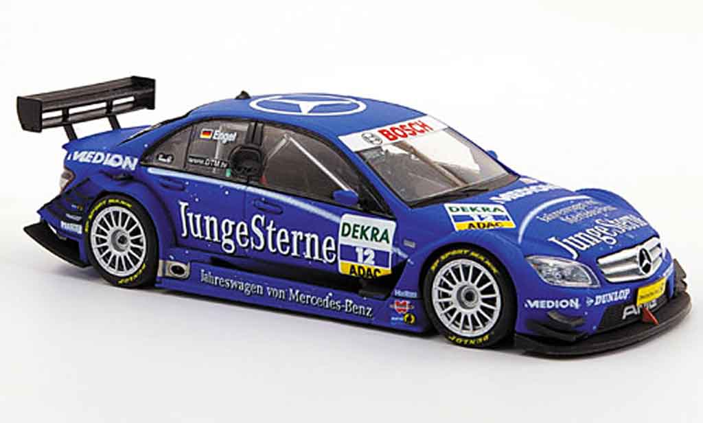 Mercedes Classe C 1/43 Minichamps Mucke Engel DTM 2008 modelauto