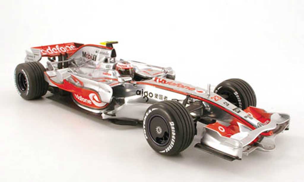 Mercedes F1 1/18 Minichamps mclaren mp 4 23 heikki kovaleinen 2008 modelauto