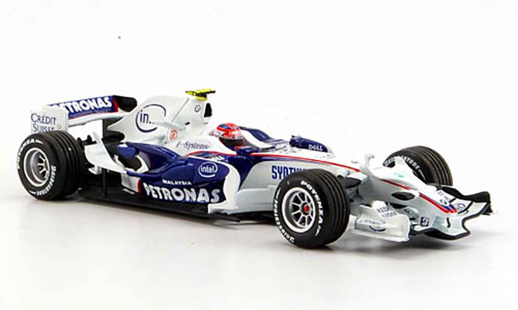 Bmw F1 2008 1/43 Minichamps 2008 Sauber .08 Team Kubica modelauto