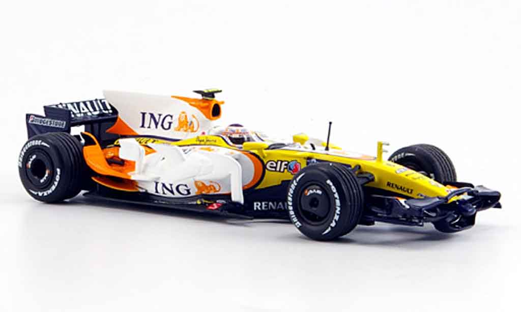 Renault F1 1/43 Minichamps ing f1 team r28 car no.6 2008 modelauto