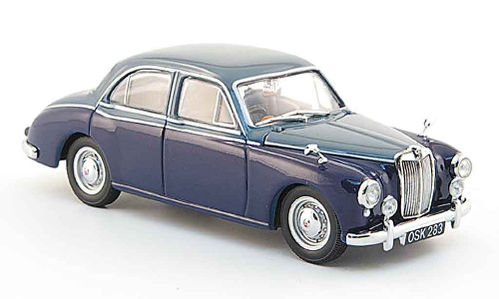 MG ZB 1/43 Oxford Varitone blauw grijs modelauto