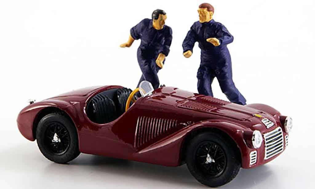 Ferrari 125 1/43 Brumm zwei figuren 1947 modelauto