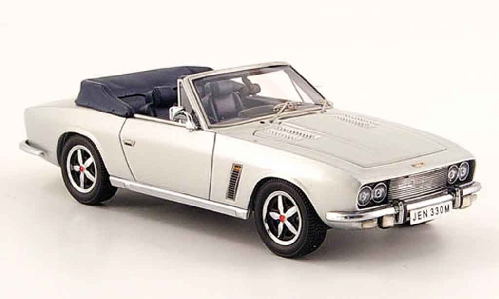 Jensen SIII 1/43 Neo Interceptor DHC grijs metallic 1975 modelauto