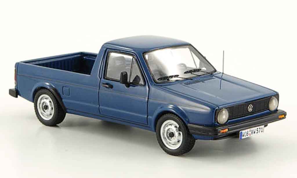 Volkswagen Caddy 1/43 Neo mk 1 blauw modelauto