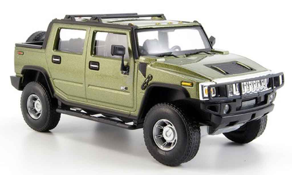 Hummer H2 1/43 Cararama SUT grun modelauto