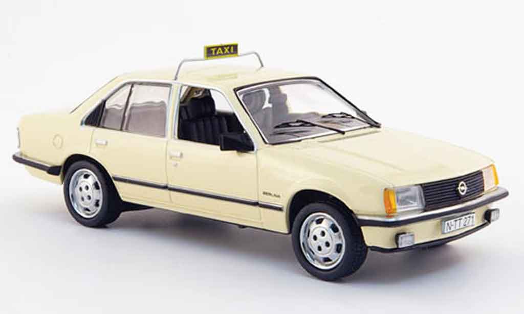 Opel Rekord 1/43 Schuco e taxi modelauto