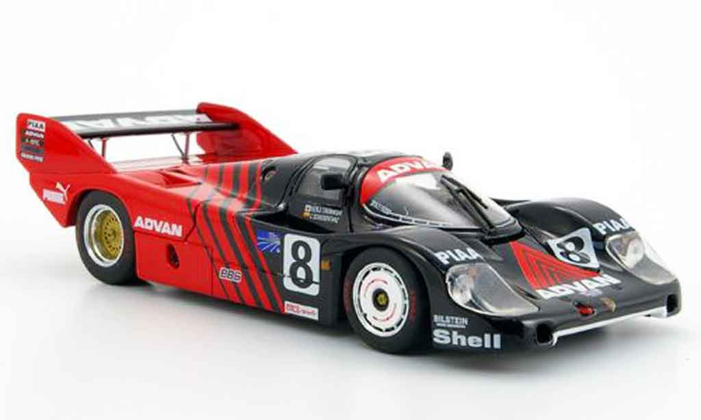 Porsche 956 1983 1/43 Ebbro 1983 WEC Advan Japan modelauto