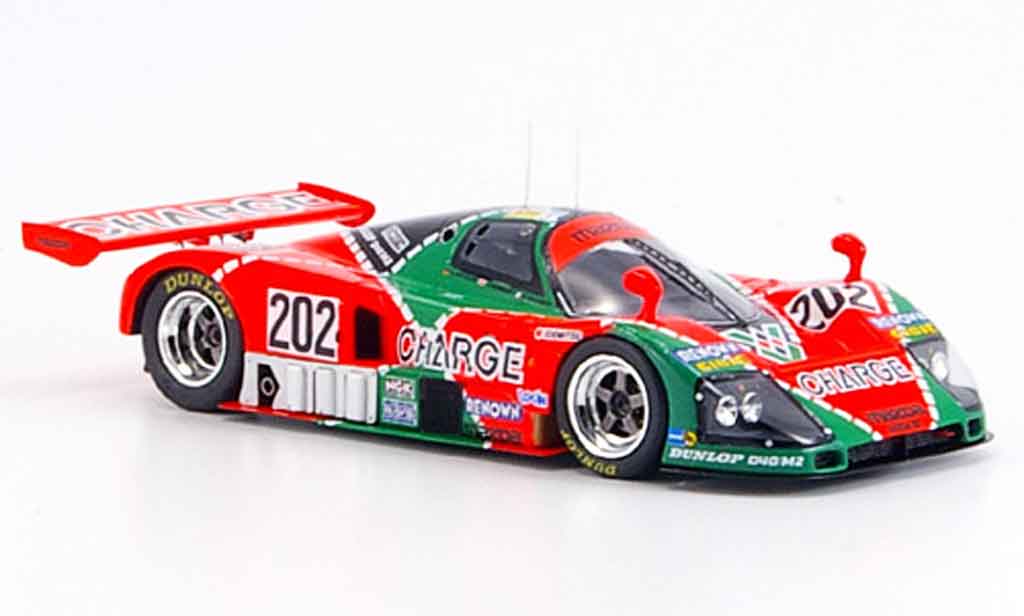 Mazda 787B 1/43 Spark No.202 Gachot Herbert Weidler Le Mans 1990 modelauto
