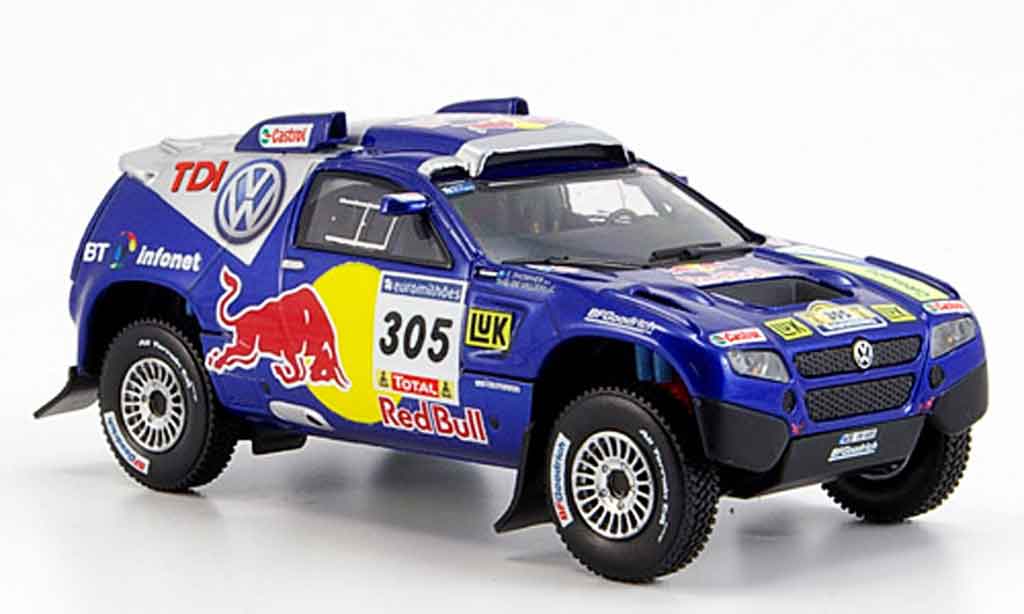 Volkswagen Touareg 1/43 Norev no.305 paris dakar modelauto