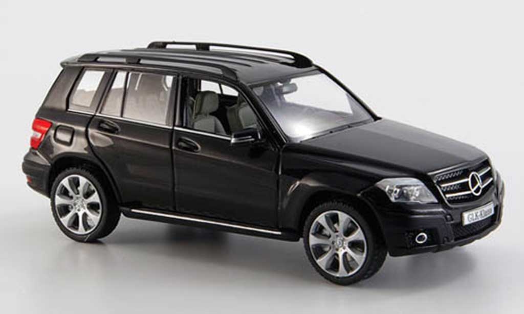 Mercedes Classe GLK 1/43 Schuco Offroad zwart 2008 modelauto