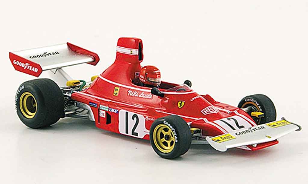 Ferrari 312 B 1/43 Red Line B b 3 no.12 niki lauda sieger gp spanien 1974 modelauto