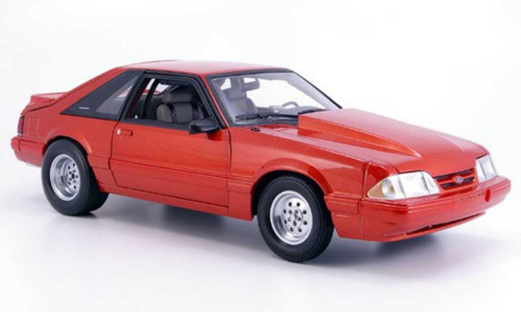 Ford Mustang 1985 1/18 GMP 1985 lx drag cuivre modelauto