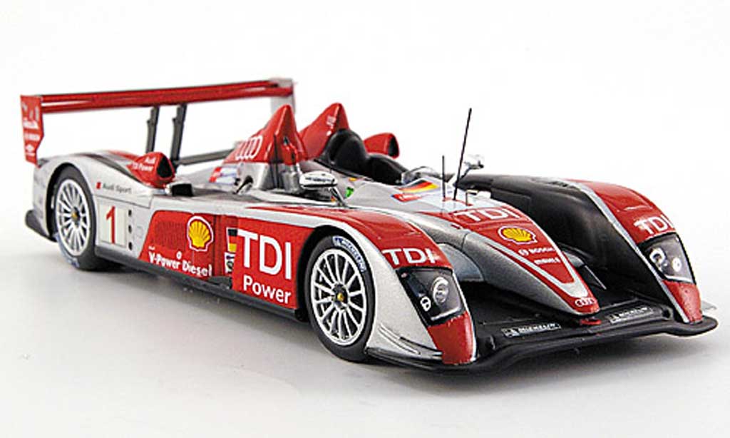 Audi R10 2008 1/43 Spark 2008 TDI No.1Sport 24h Le Mans Biela/ Pirro/ Werner modelauto