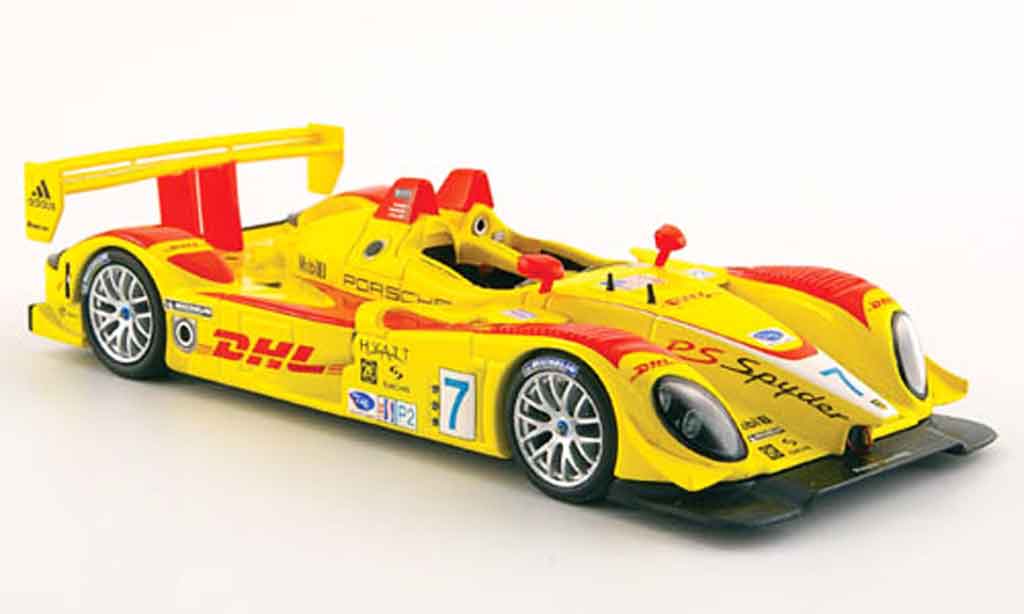 Porsche RS Spyder 1/43 Minichamps Spyder No.7 DHL Sieger 12h Sebring 2008 modelauto