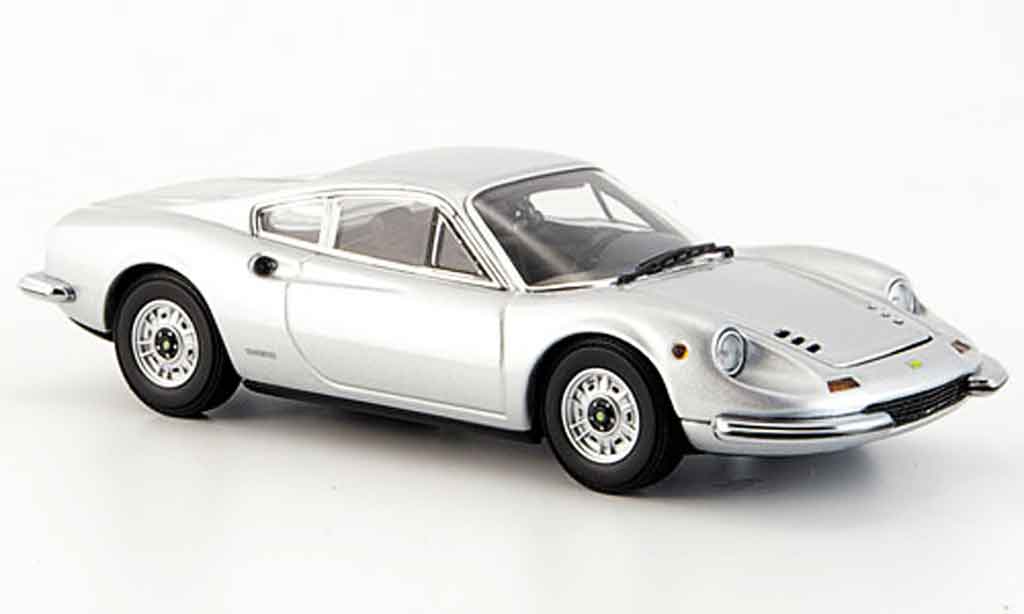 Ferrari 246 1/43 Kyosho gt dino grijs metallic modelauto