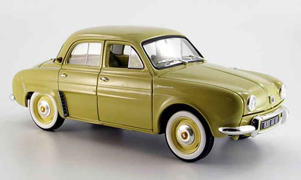 Renault Dauphine 1/18 Norev beige 1958 modelauto