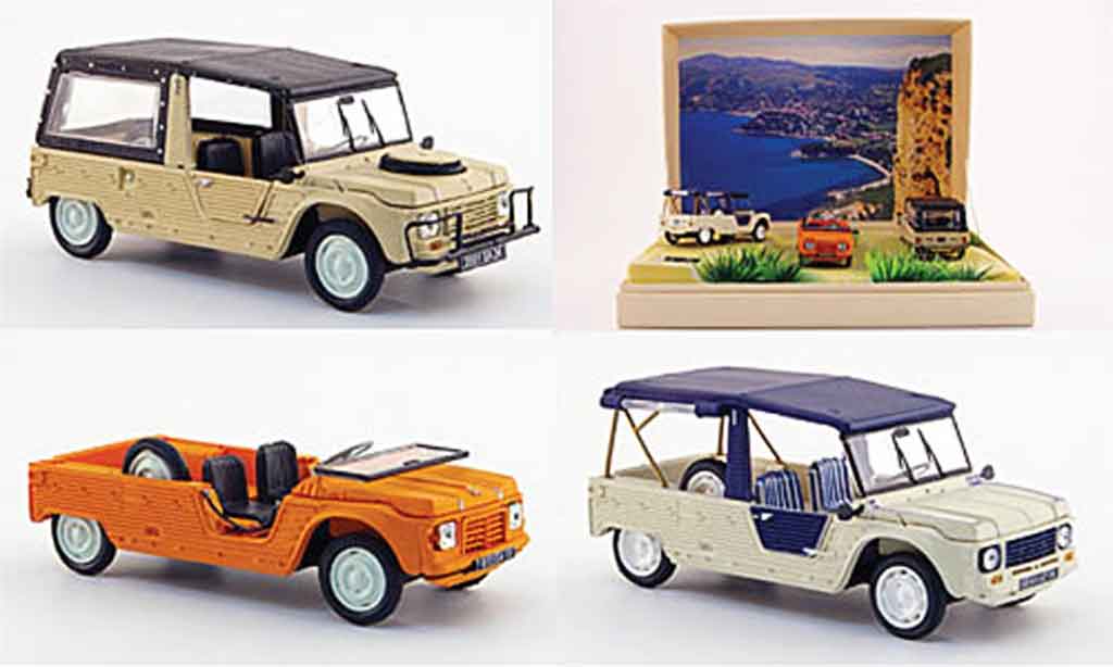Citroen Mehari 1/43 Norev 3er set 40 jahre modelauto