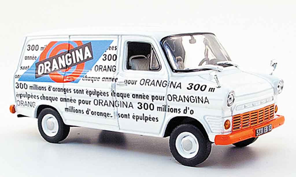 Ford Transit 1/43 Norev MK I Kasten Orangina 1970 modelauto