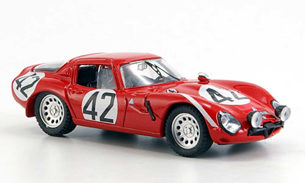 Alfa Romeo TZ2 1/43 Best Le Mans Zuccoli 1965 modelauto